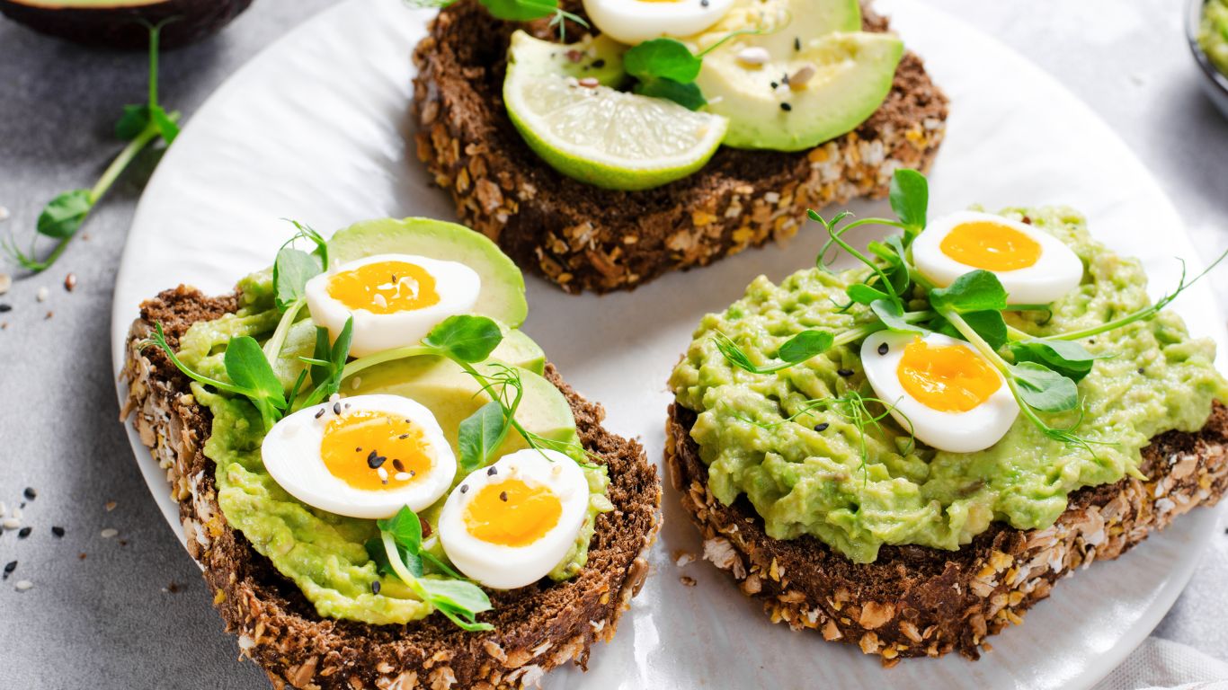 gesundes frühstück